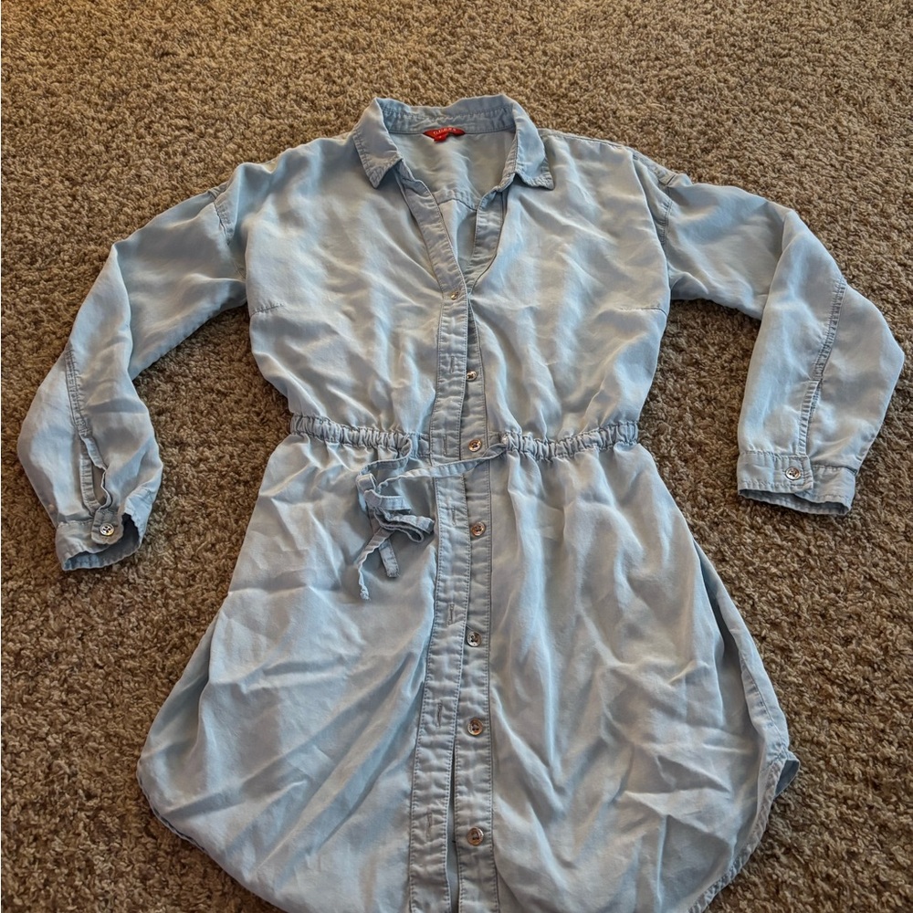 Guess Sky Blue Casual Jean dress